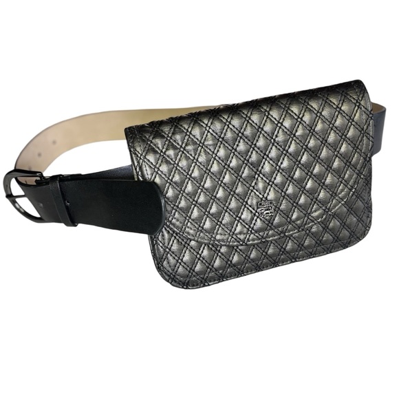 Vince‎ Camuto Quilted Belt Bag Black - Picture 1 of 7